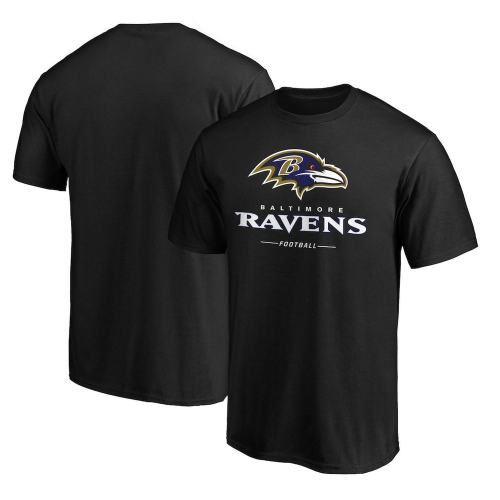 Baltimore Ravens Team Lockup T-Shirt - Black sale