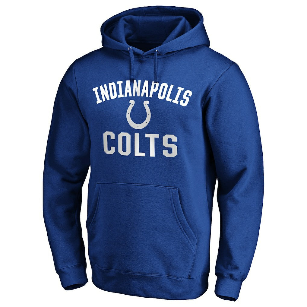 Indianapolis Colts Victory Arch Pullover Hoodie - Royal on sale