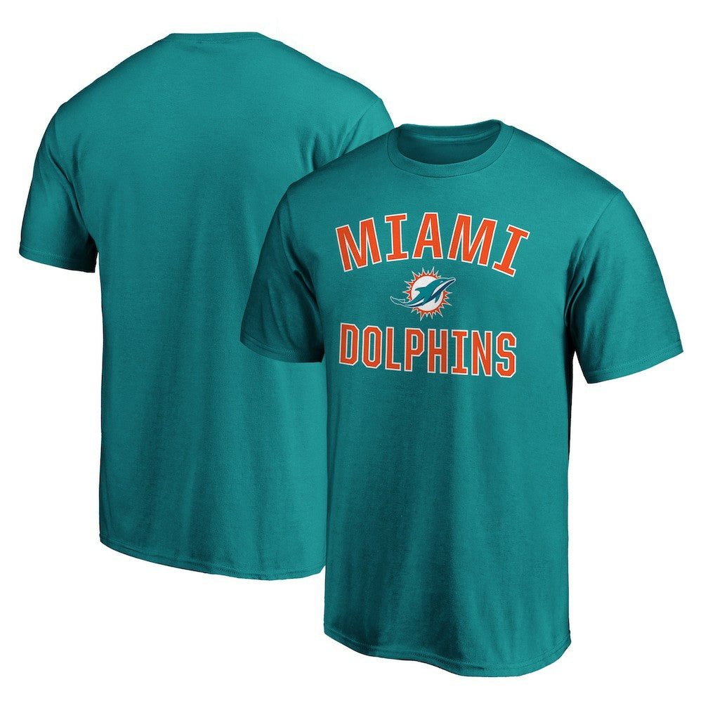 Miami Dolphins Victory Arch T-Shirt - Aqua discount