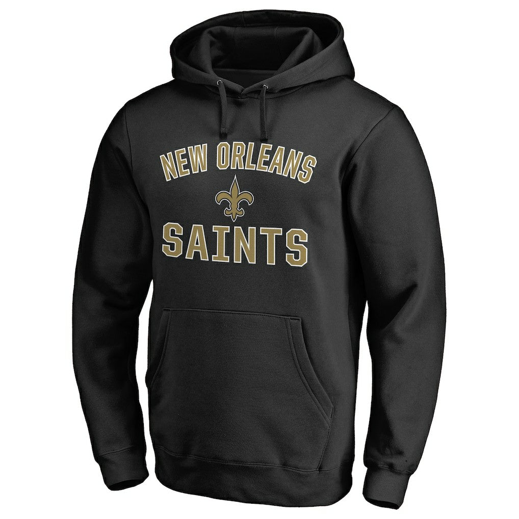 New Orleans Saints Victory Arch Pullover Hoodie - Black on sale
