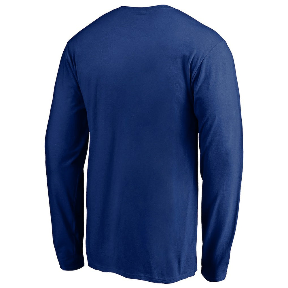 New York Giants On Side Stripe Long Sleeve T-Shirt - Royal discount