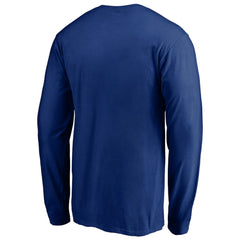 New York Giants On Side Stripe Long Sleeve T-Shirt - Royal discount