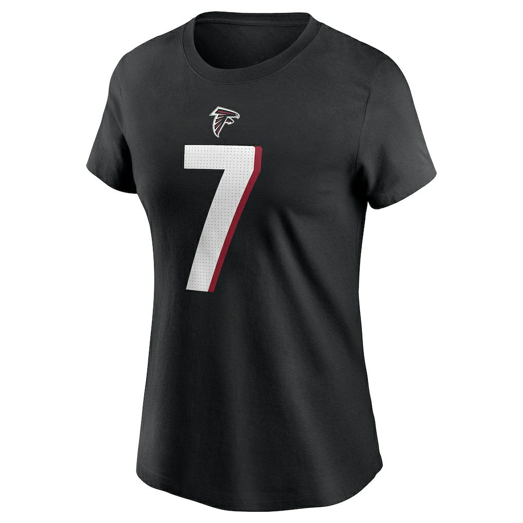Bijan Robinson Atlanta Falcons Women's Player Name & Number T-Shirt - Black | Nike online