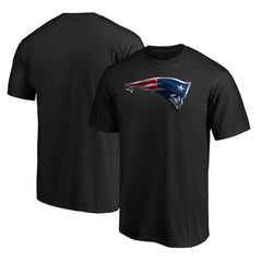 New England Patriots Midnight Mascot Team Logo T-Shirt - Black on sale