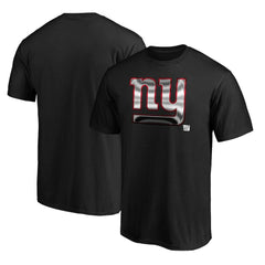 New York Giants Midnight Mascot Team Logo T-Shirt - Black for sale