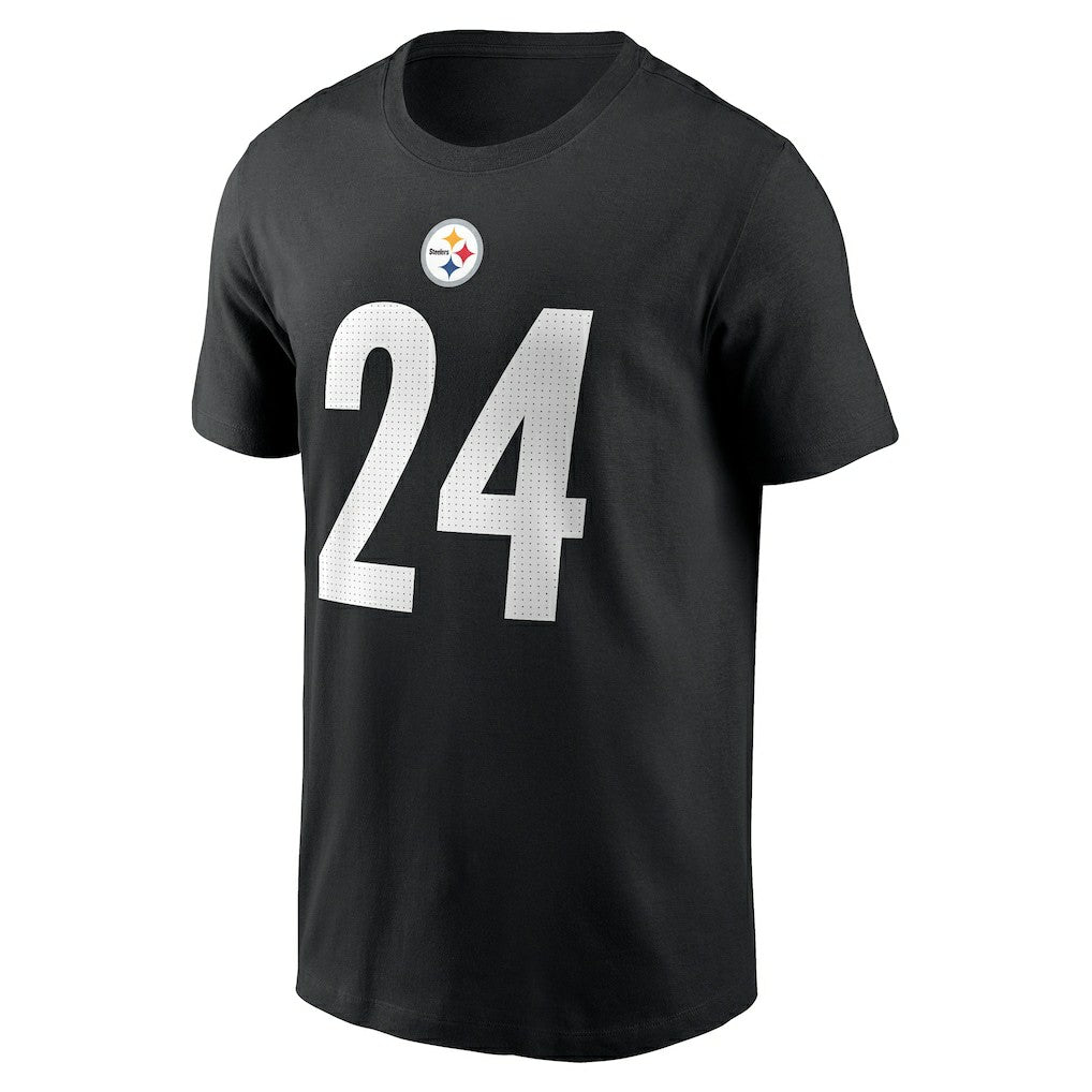 Joey Porter Jr. Pittsburgh Steelers Player Name & Number T-Shirt - Black | Nike online