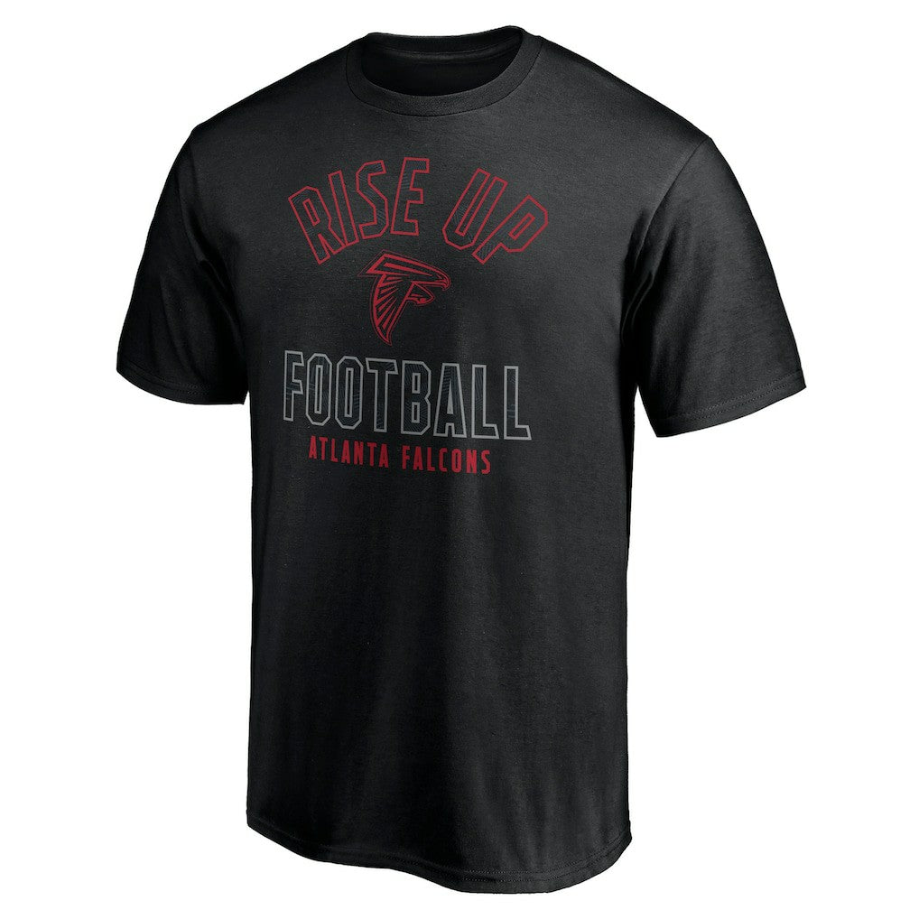 Atlanta Falcons Nickname Arc T-Shirt - Black for sale