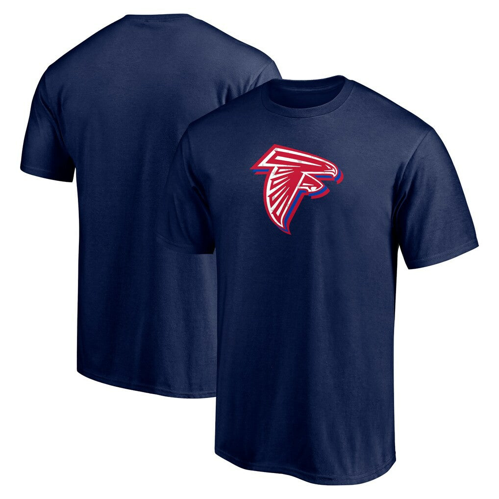 Atlanta Falcons Red White and Team T-Shirt - Navy cheap