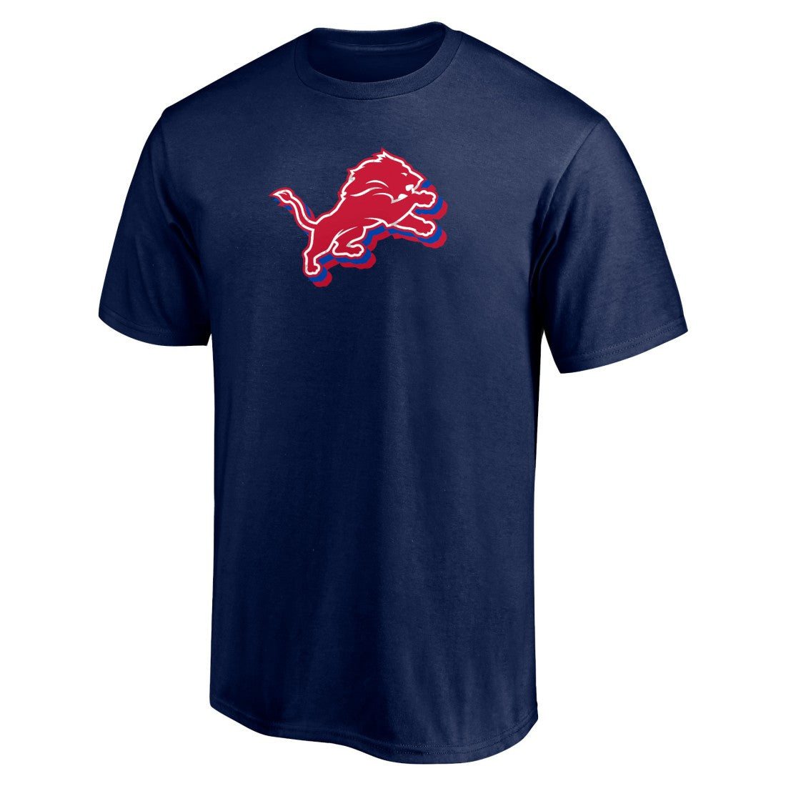 Detroit Lions Red White and Team T-Shirt - Navy online