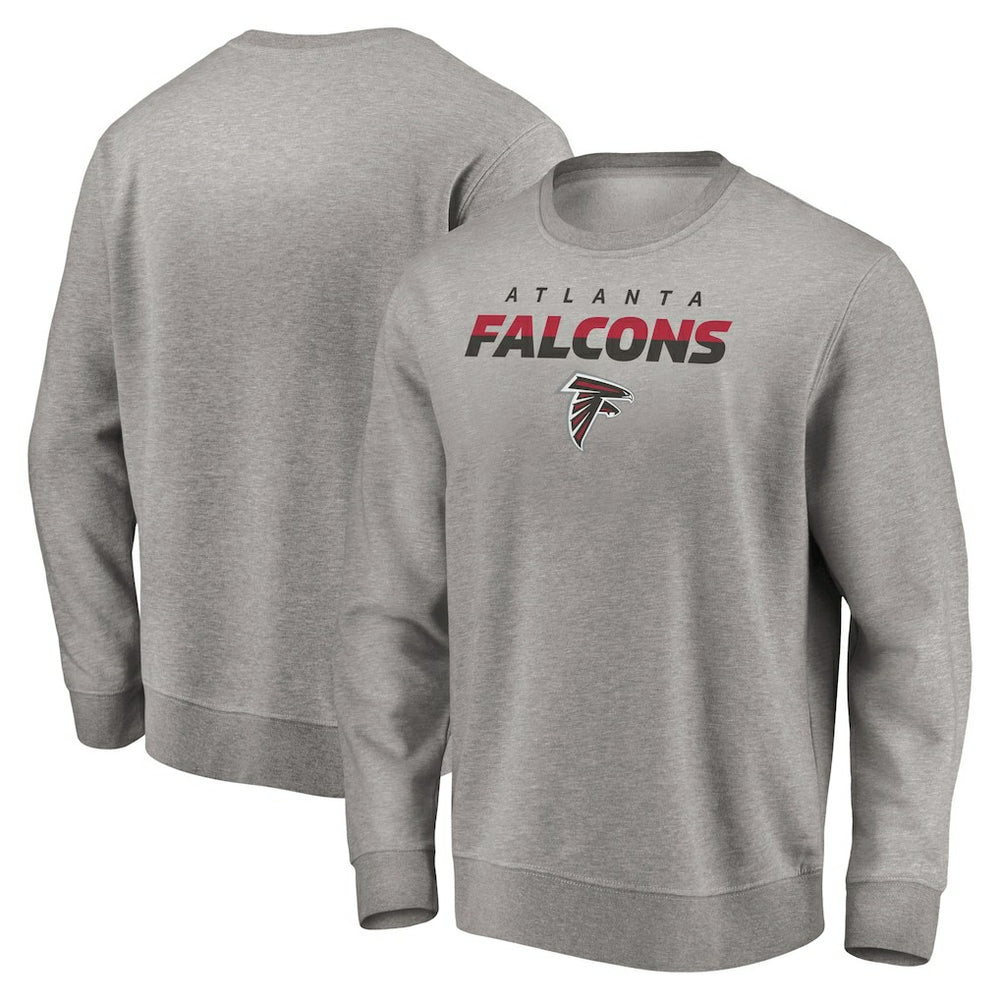 Atlanta Falcons Elevate Play Pullover Sweatshirt - Gray for sale