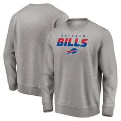 Buffalo Bills Elevate Play Pullover Sweatshirt - Gray on sale