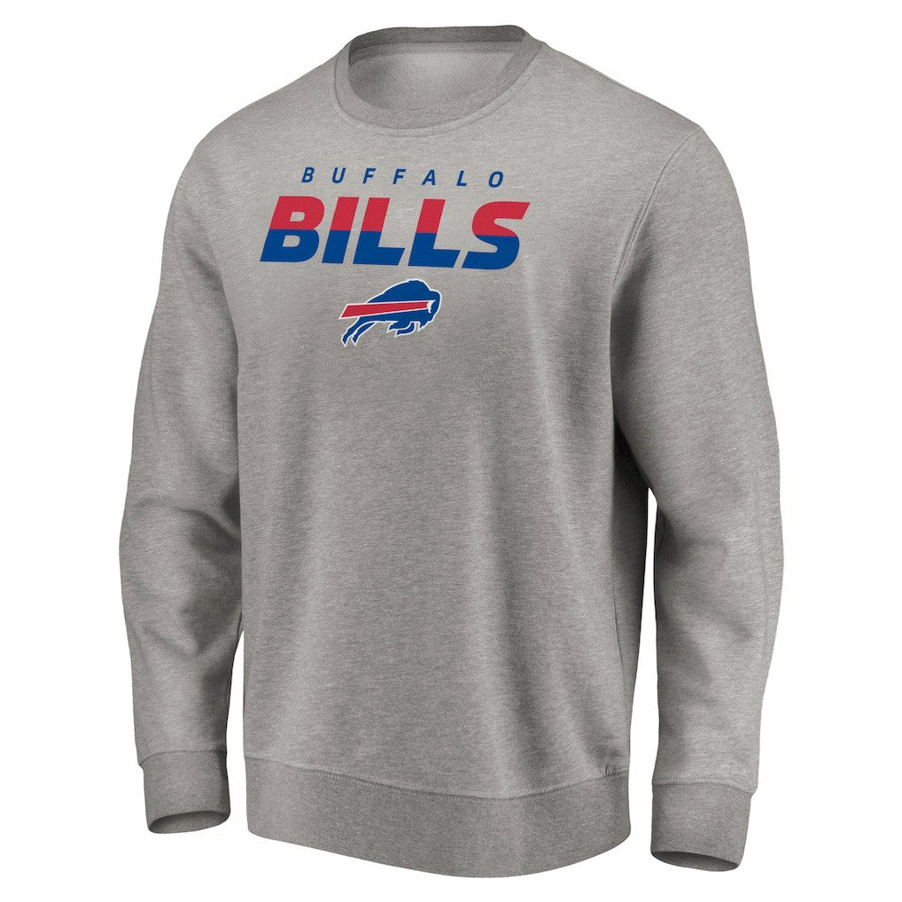 Buffalo Bills Elevate Play Pullover Sweatshirt - Gray on sale