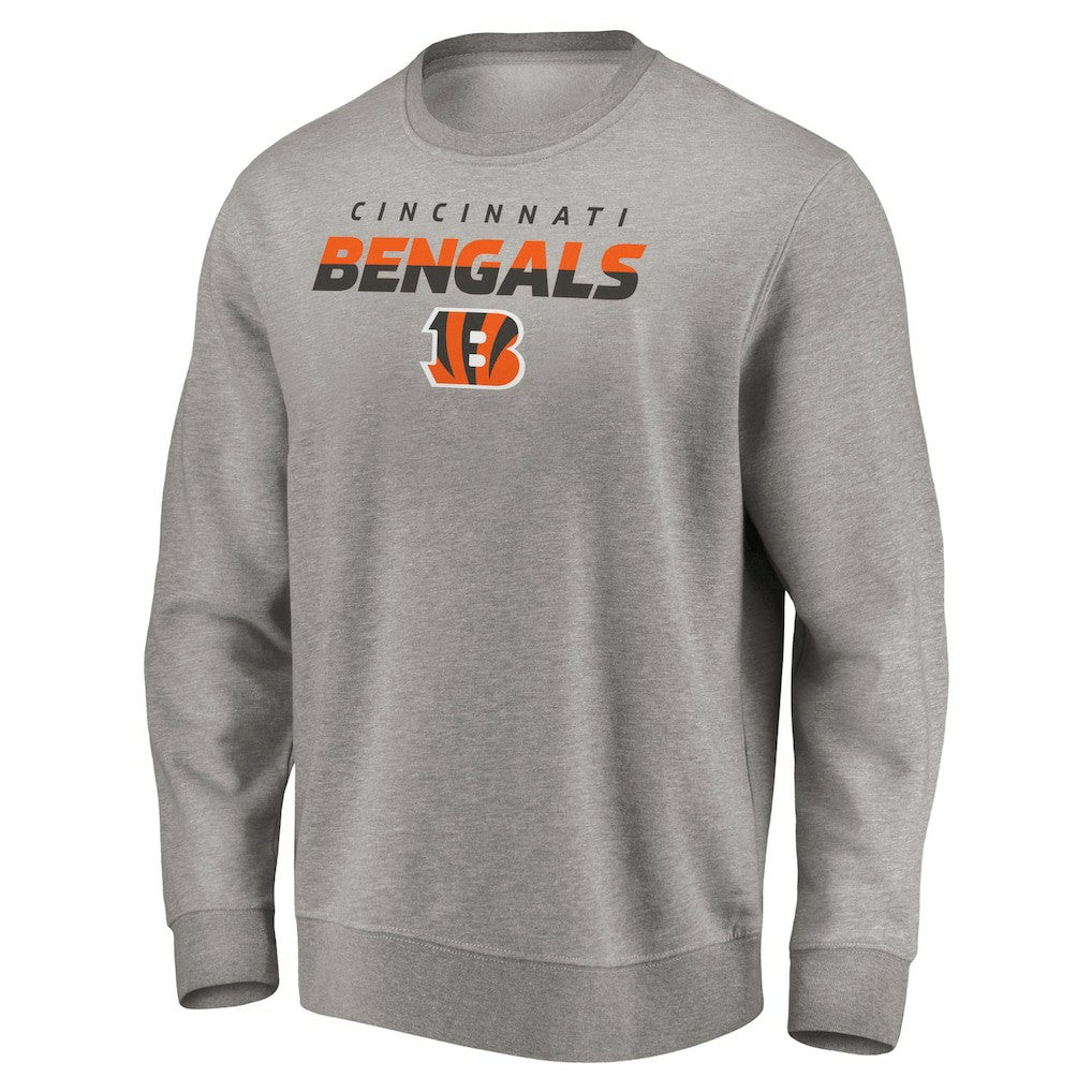 Cincinnati Bengals Elevate Play Pullover Sweatshirt - Gray for sale