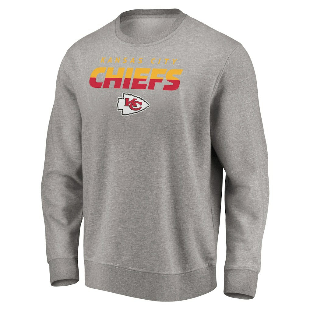 Kansas City Chiefs Elevate Play Pullover Sweatshirt - Gray online