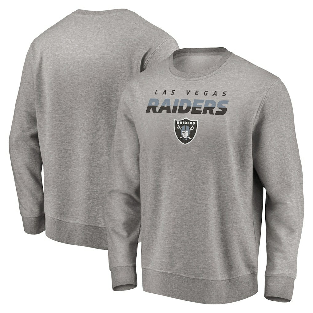 Las Vegas Raiders Elevate Play Pullover Sweatshirt - Gray sale