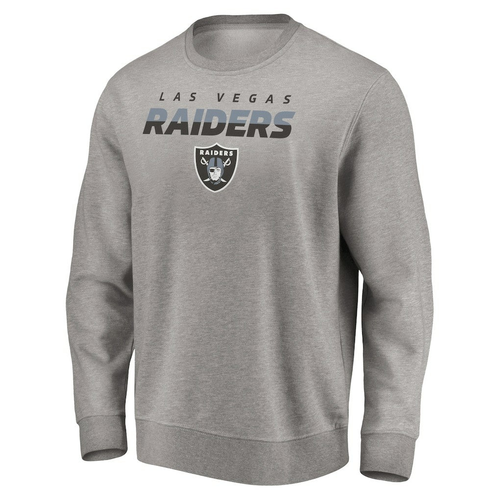 Las Vegas Raiders Elevate Play Pullover Sweatshirt - Gray sale