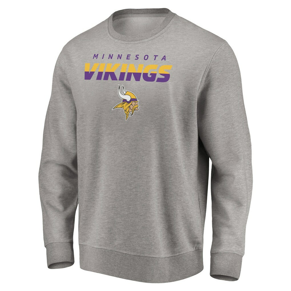 Minnesota Vikings Elevate Play Pullover Sweatshirt - Gray for sale
