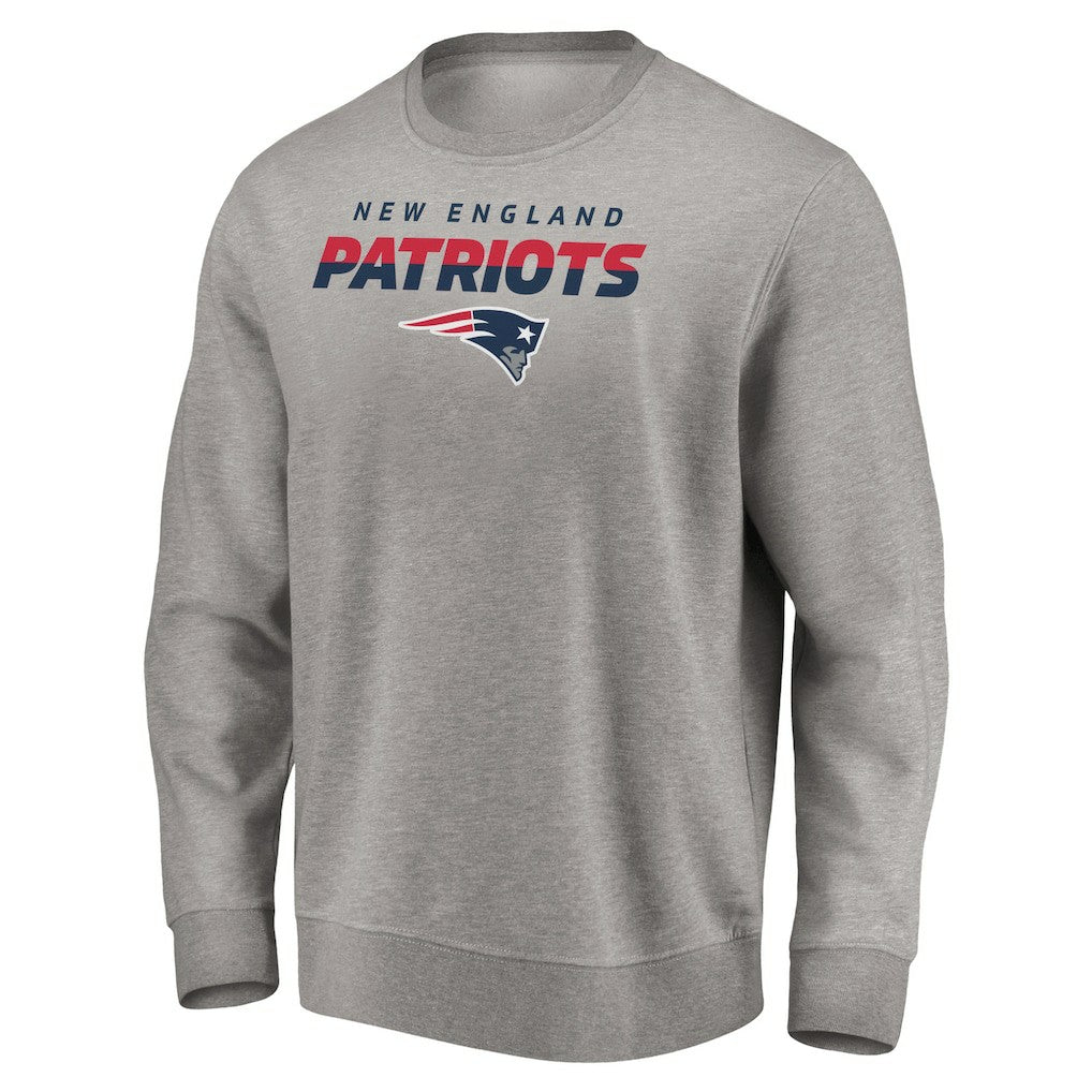 New England Patriots Elevate Play Pullover Sweatshirt - Gray sale