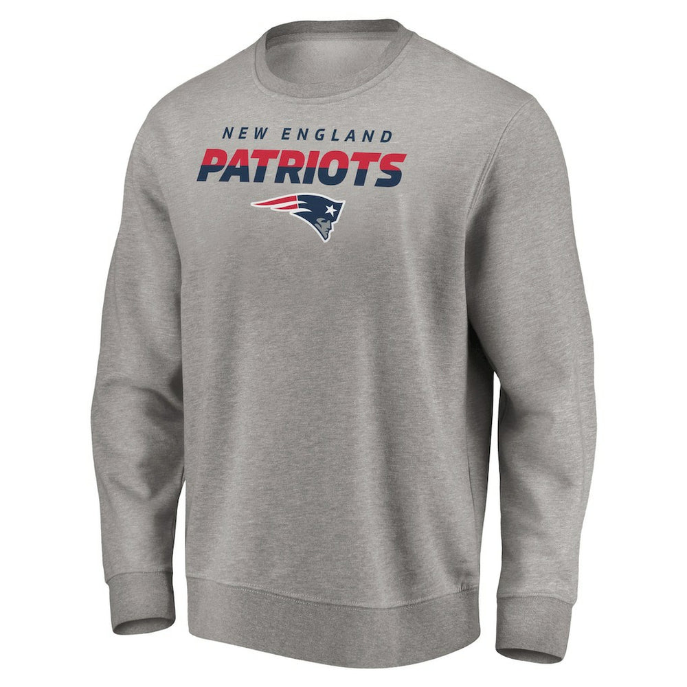 New England Patriots Elevate Play Pullover Sweatshirt - Gray sale