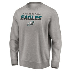 Philadelphia Eagles Elevate Play Pullover Sweatshirt - Gray for sale
