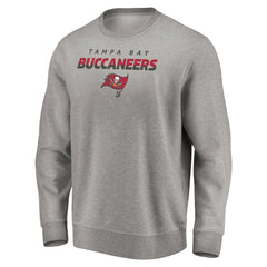 Tampa Bay Buccaneers Elevate Play Pullover Sweatshirt - Gray on sale