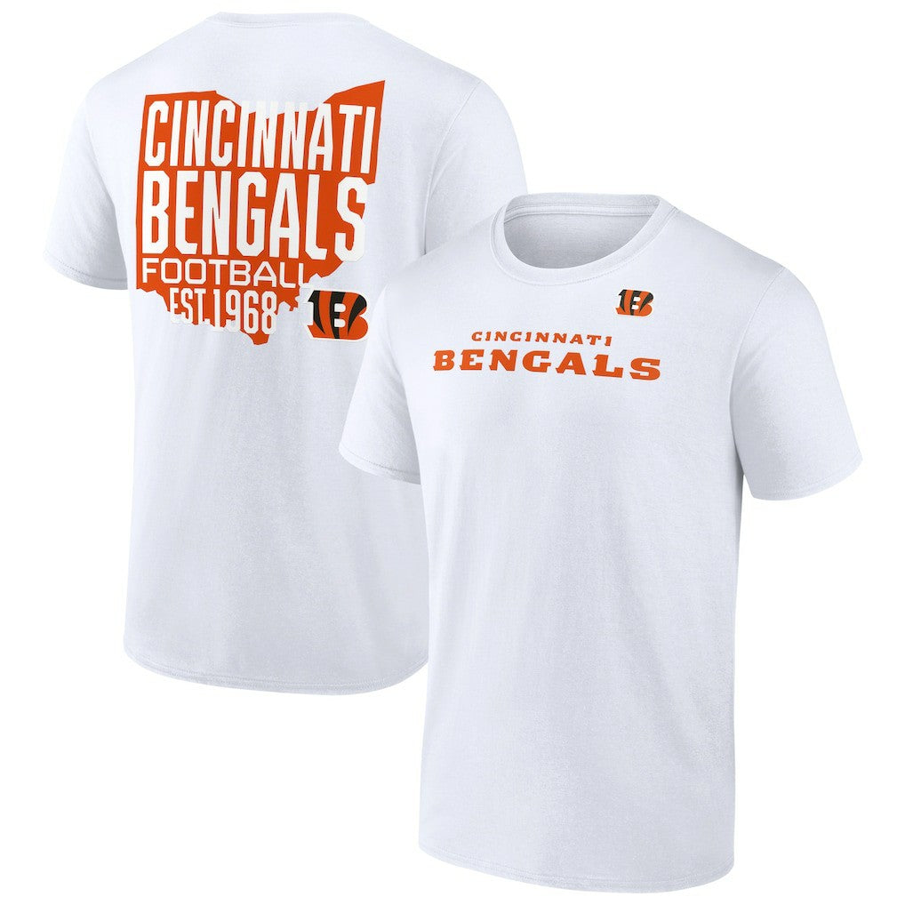 Cincinnati Bengals Hot Shot T-Shirt - White on sale