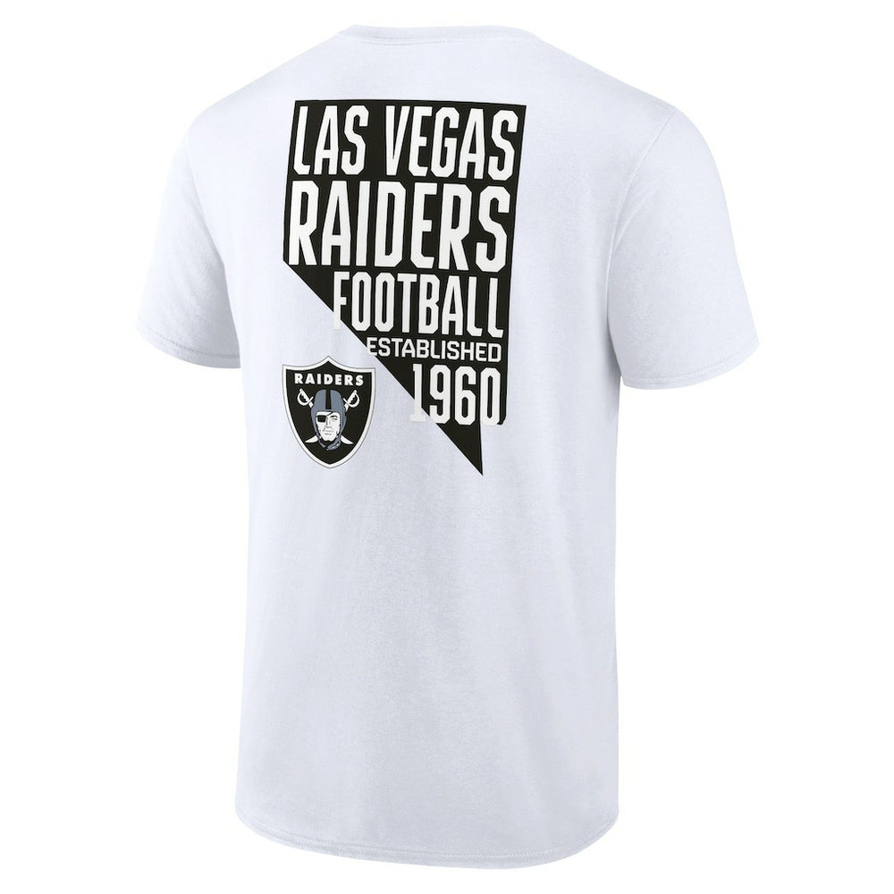 Las Vegas Raiders Hot Shot T-Shirt - White discount