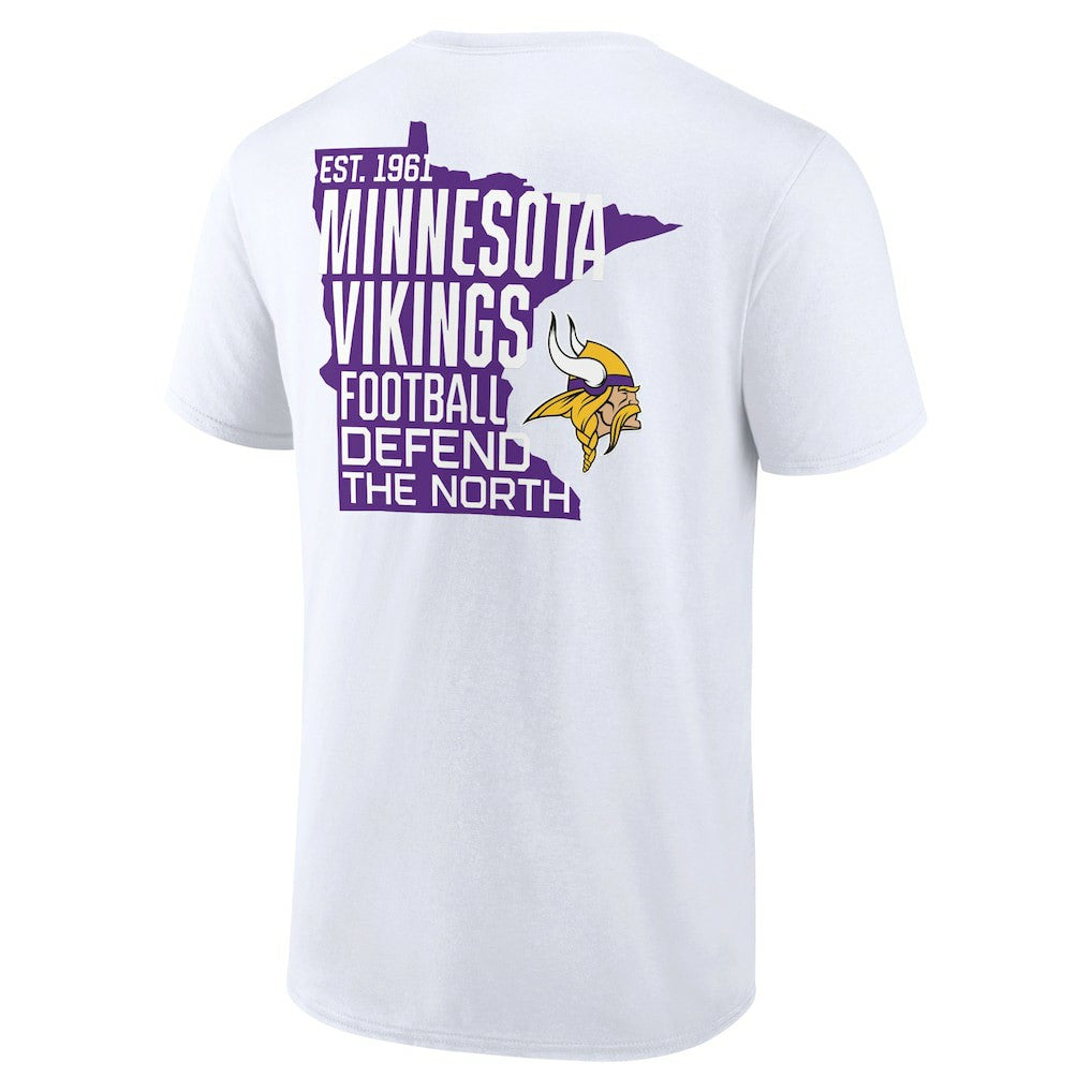 Minnesota Vikings Hot Shot T-Shirt - White outlet