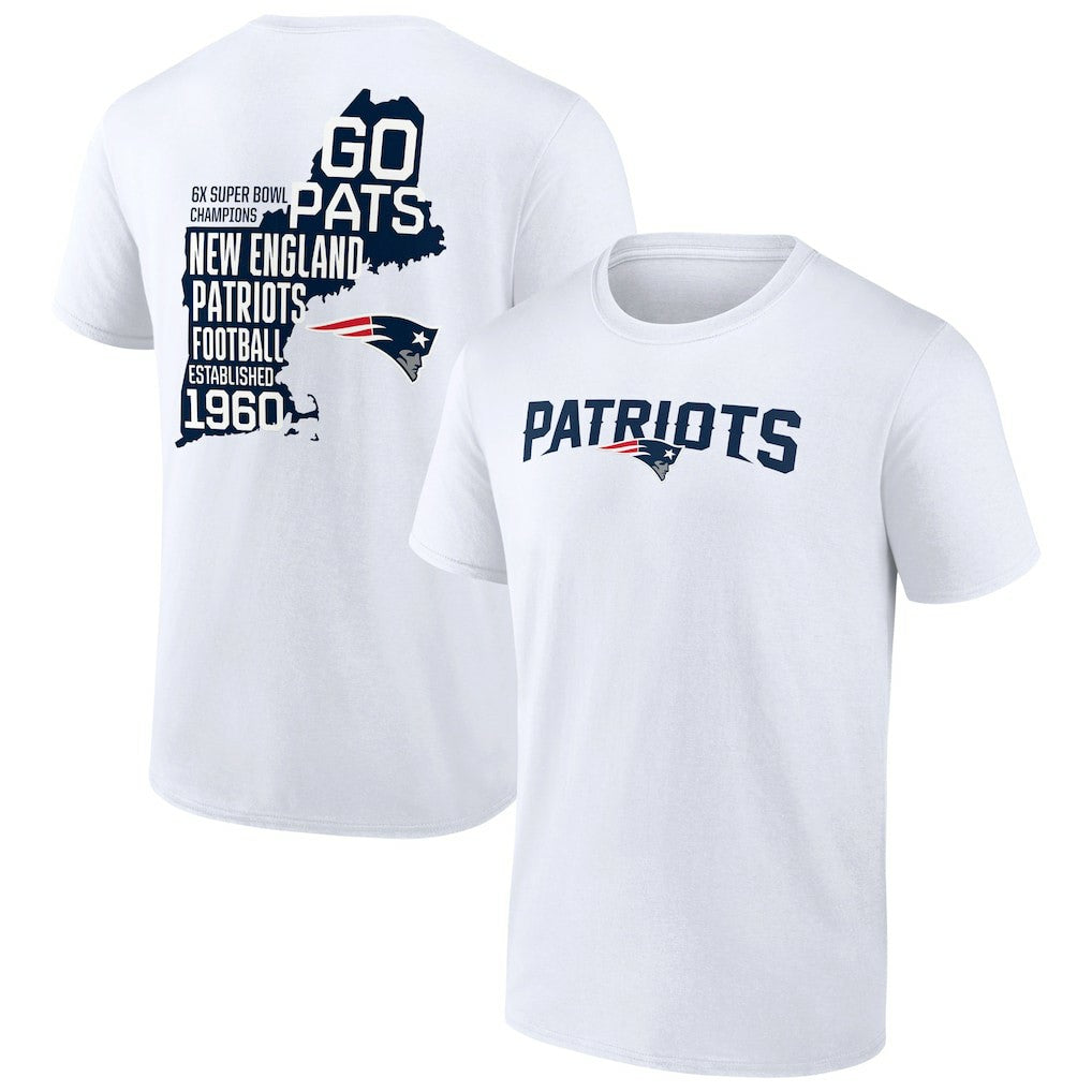 New England Patriots Hot Shot T-Shirt - White outlet