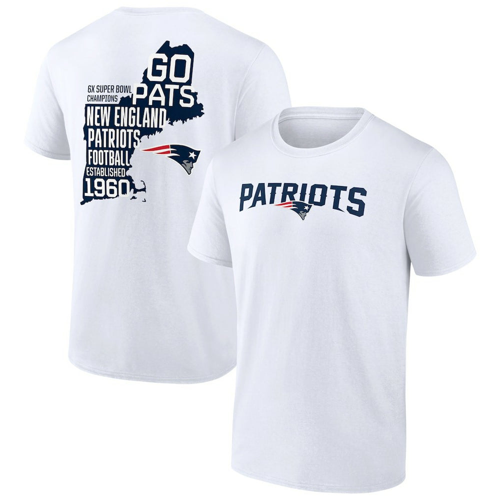 New England Patriots Hot Shot T-Shirt - White outlet