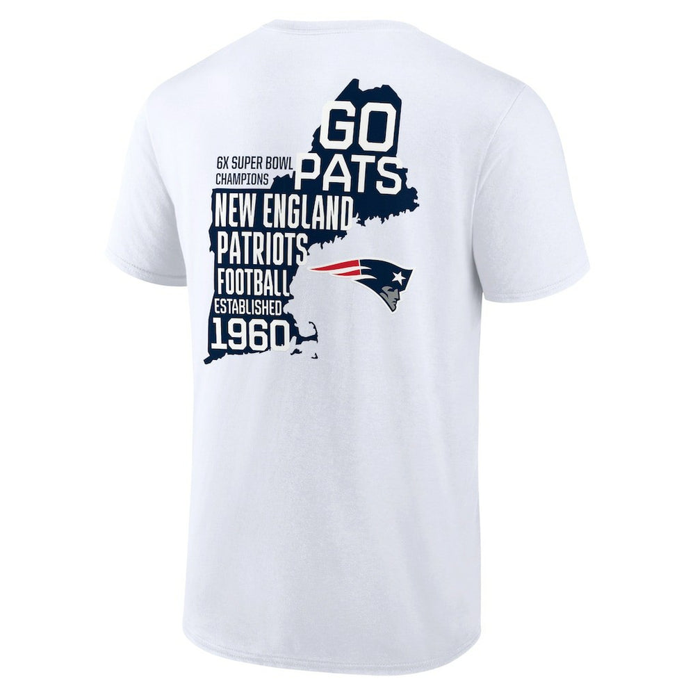 New England Patriots Hot Shot T-Shirt - White outlet