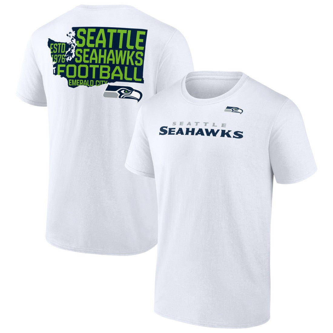 Seattle Seahawks Hot Shot T-Shirt - White sale