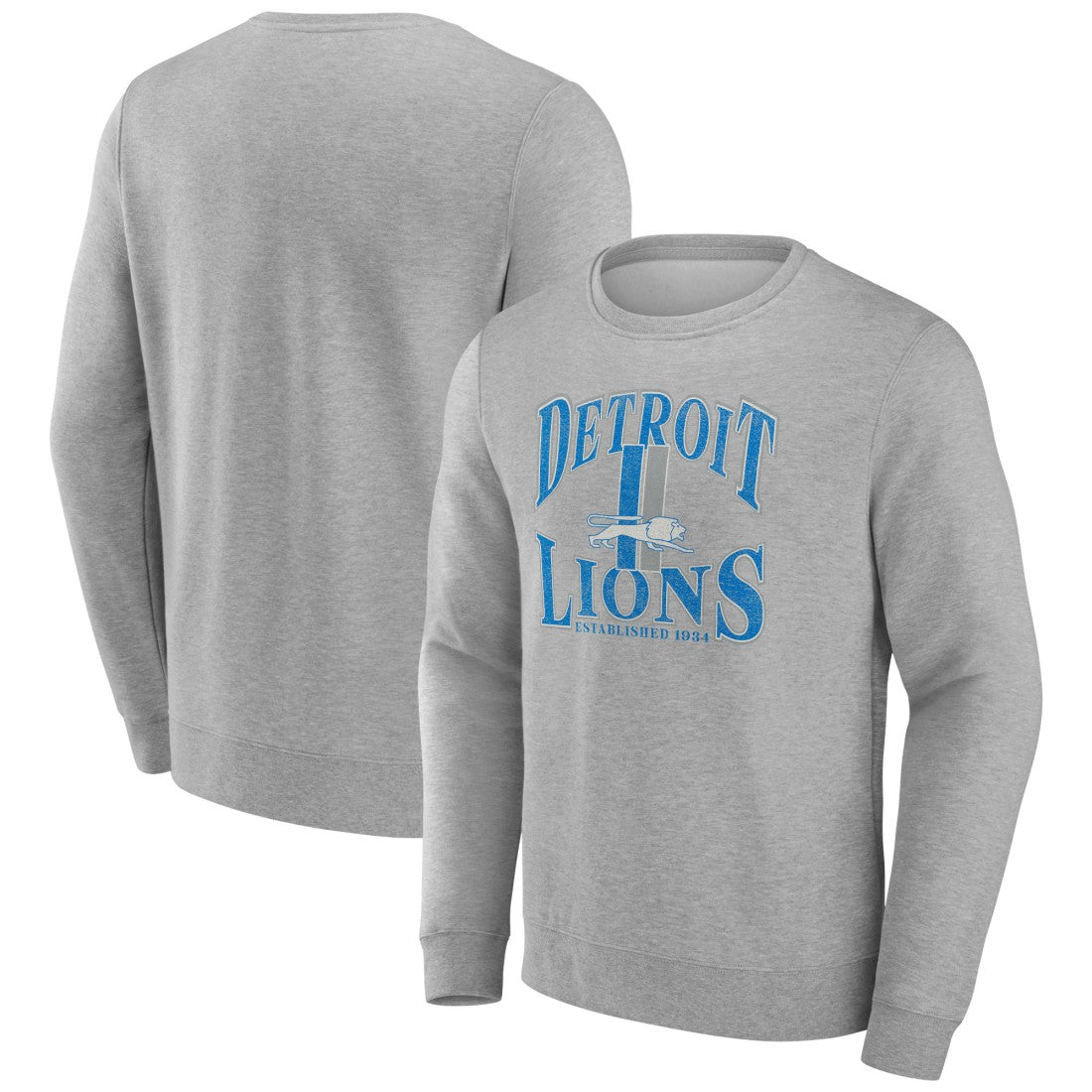 Detroit Lions Playability Pullover Sweatshirt - Gray online