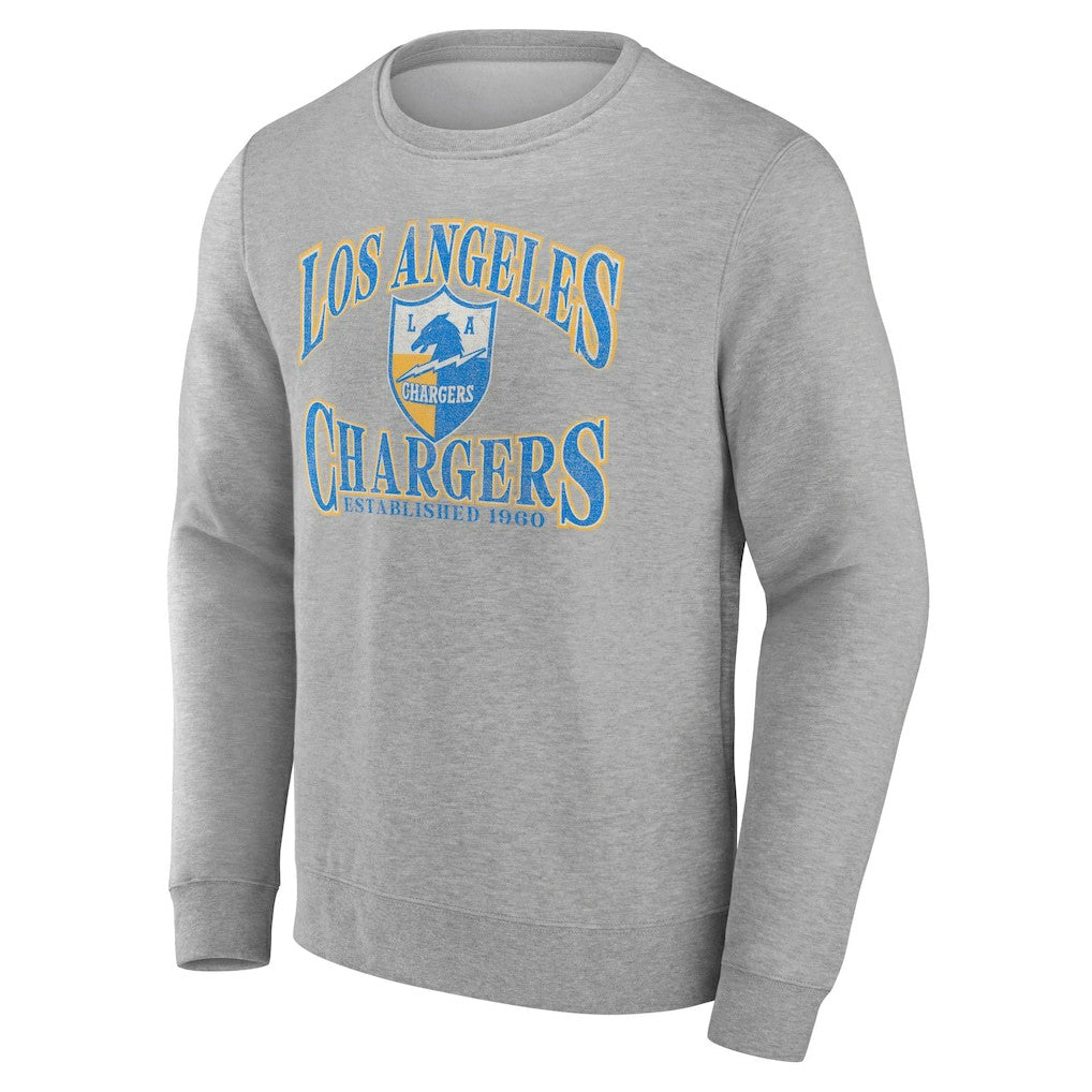 Los Angeles Chargers Playability Pullover Sweatshirt - Gray sale