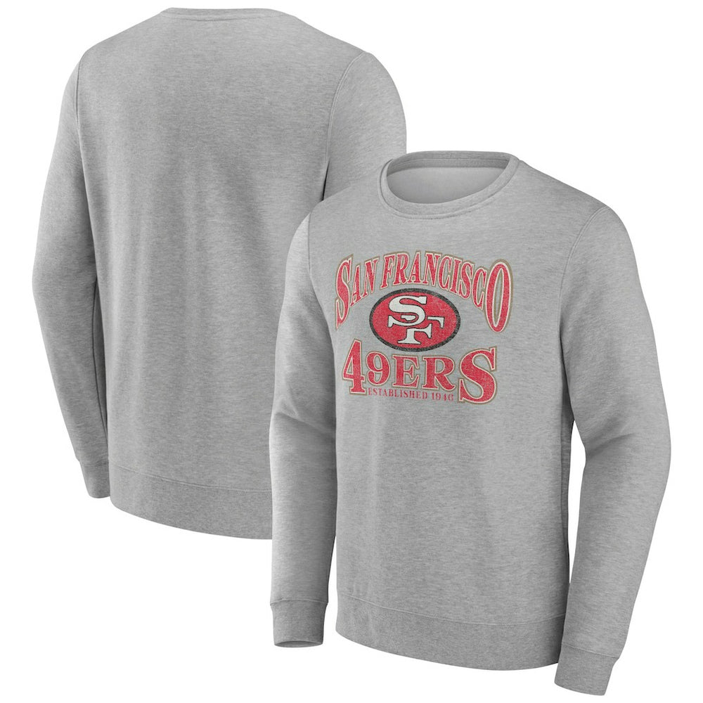 San Francisco 49ers Playability Pullover Sweatshirt - Gray cheap