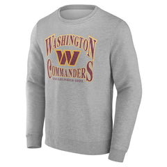 Washington Commanders Playability Pullover Sweatshirt - Gray sale