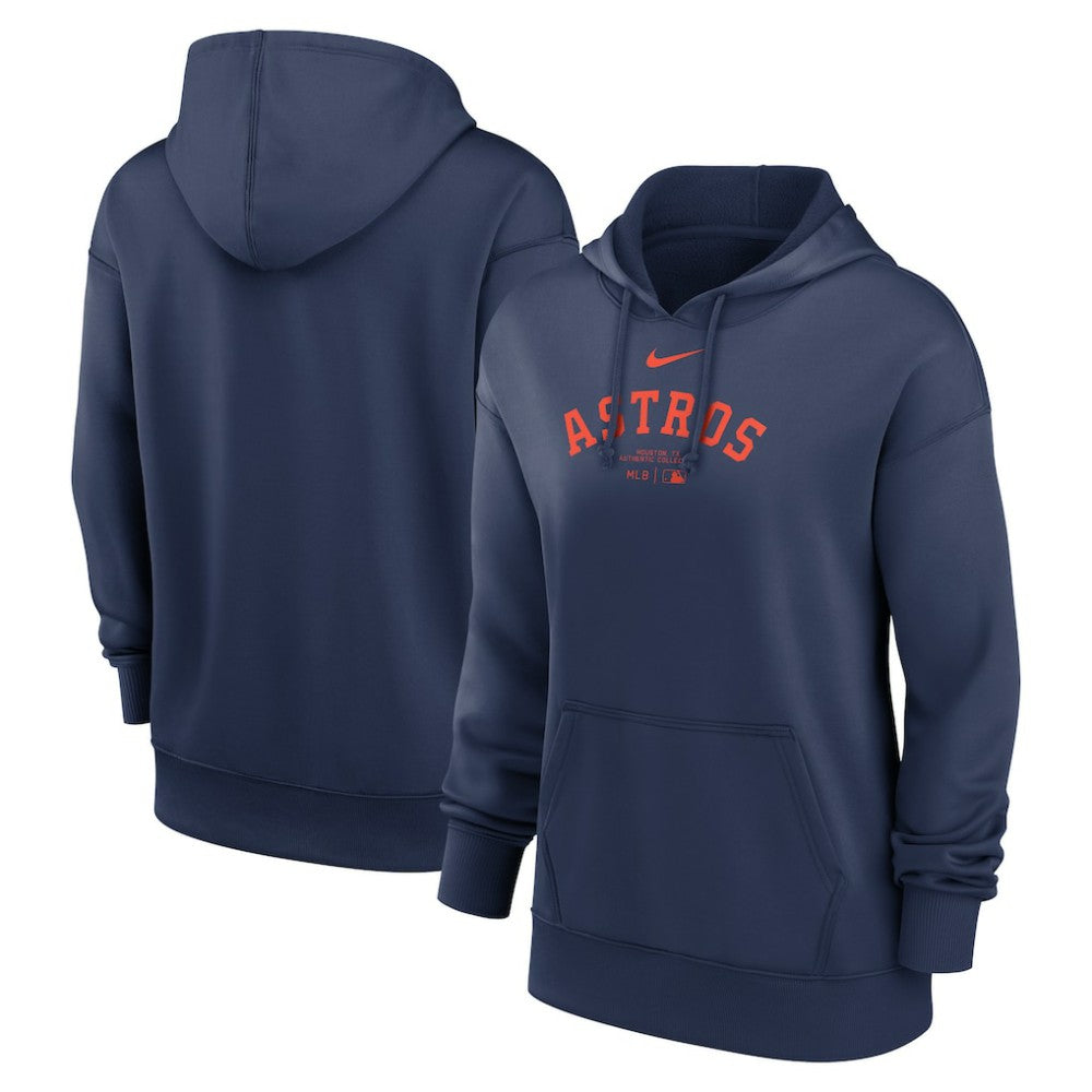 Houston Astros Women's Authentic Collection Performance Pullover Hoodie - Navy | Nike