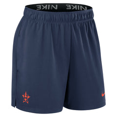 Houston Astros Women's Authentic Collection Knit Shorts - Navy | Nike