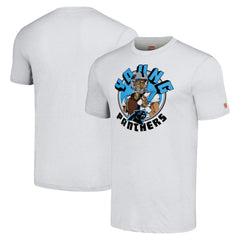 Bryce Young Carolina Panthers Homage Unisex Caricature Player Tri-Blend T-Shirt - Ash for sale