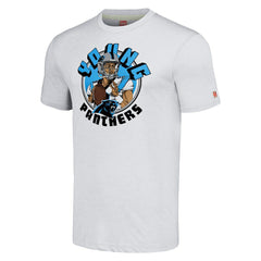 Bryce Young Carolina Panthers Homage Unisex Caricature Player Tri-Blend T-Shirt - Ash for sale
