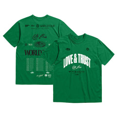 Boston Celtics Bleacher Report x  Unisex World Tour T-Shirt - Kelly Green | Mitchell & Ness outlet