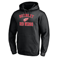Detroit Red Wings Victory Arch Pullover Hoodie Black