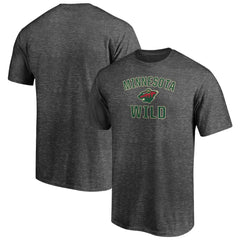 Minnesota Wild Victory Arch T-Shirt Charcoal