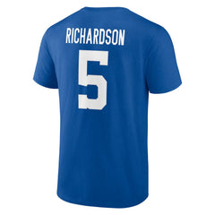 Anthony Richardson Indianapolis Colts Icon Name & Number T-Shirt - Royal sale