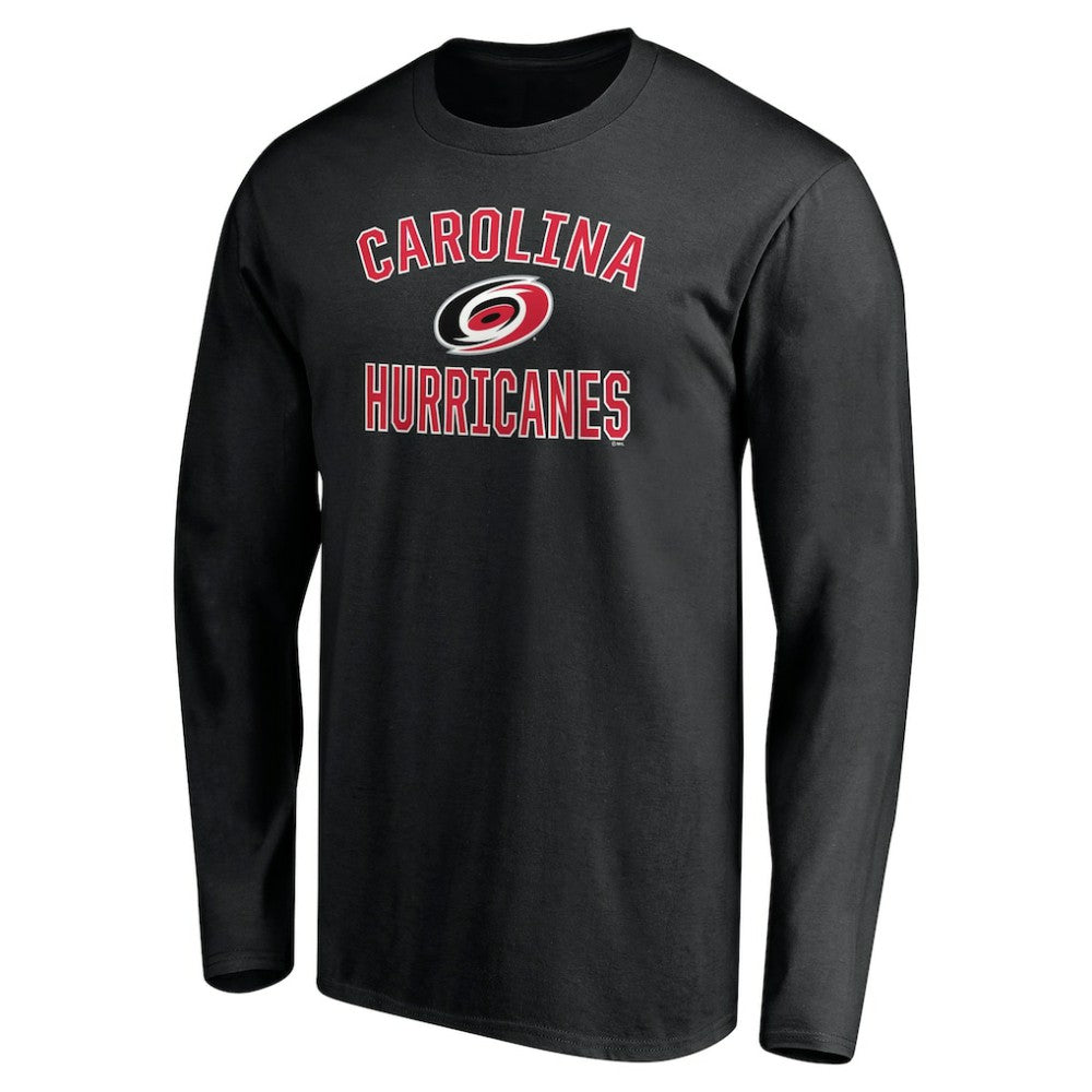 Carolina Hurricanes Victory Arch Long Sleeve T-Shirt Black
