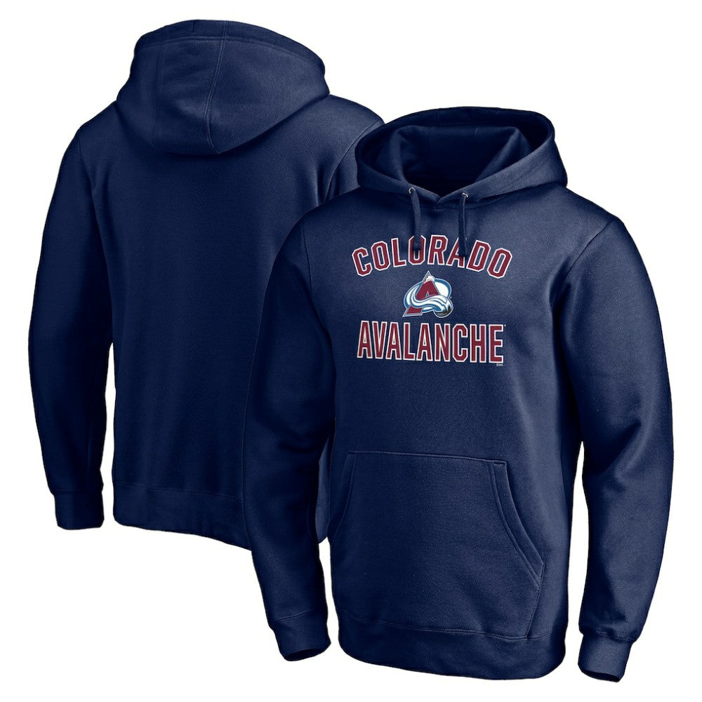 Colorado Avalanche Victory Arch Pullover Hoodie Navy