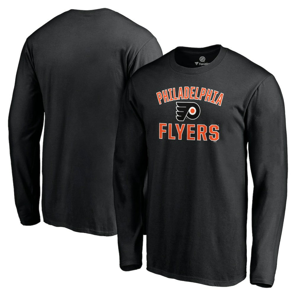 Philadelphia Flyers Victory Arch Long Sleeve T-Shirt Black