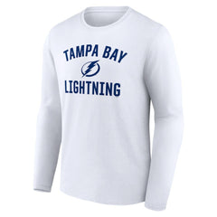 Tampa Bay Lightning Victory Arch Long Sleeve T-Shirt White