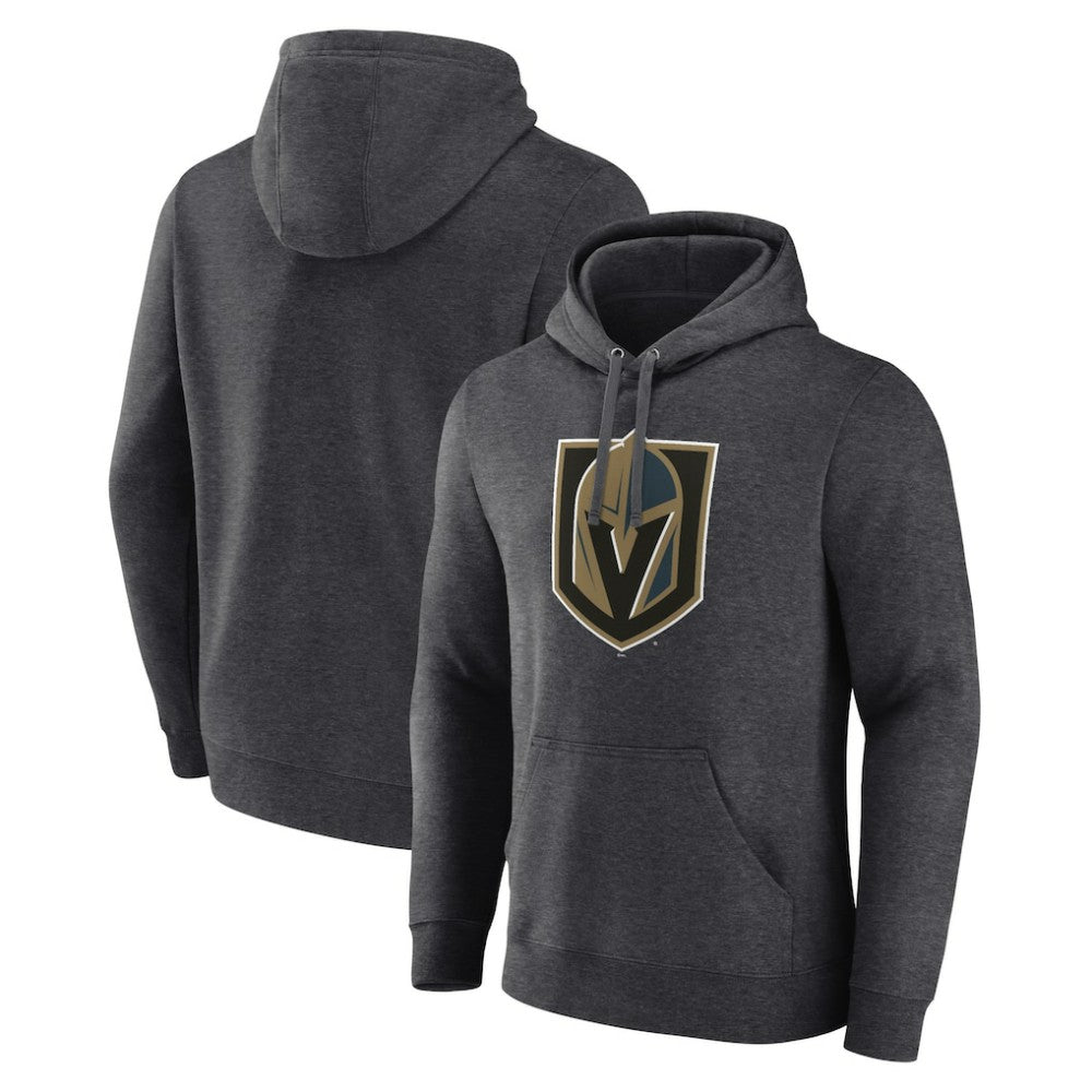 Vegas Golden Knights Primary Logo Pullover Hoodie Charcoal