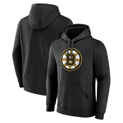 Boston Bruins Primary Logo Pullover Hoodie Black